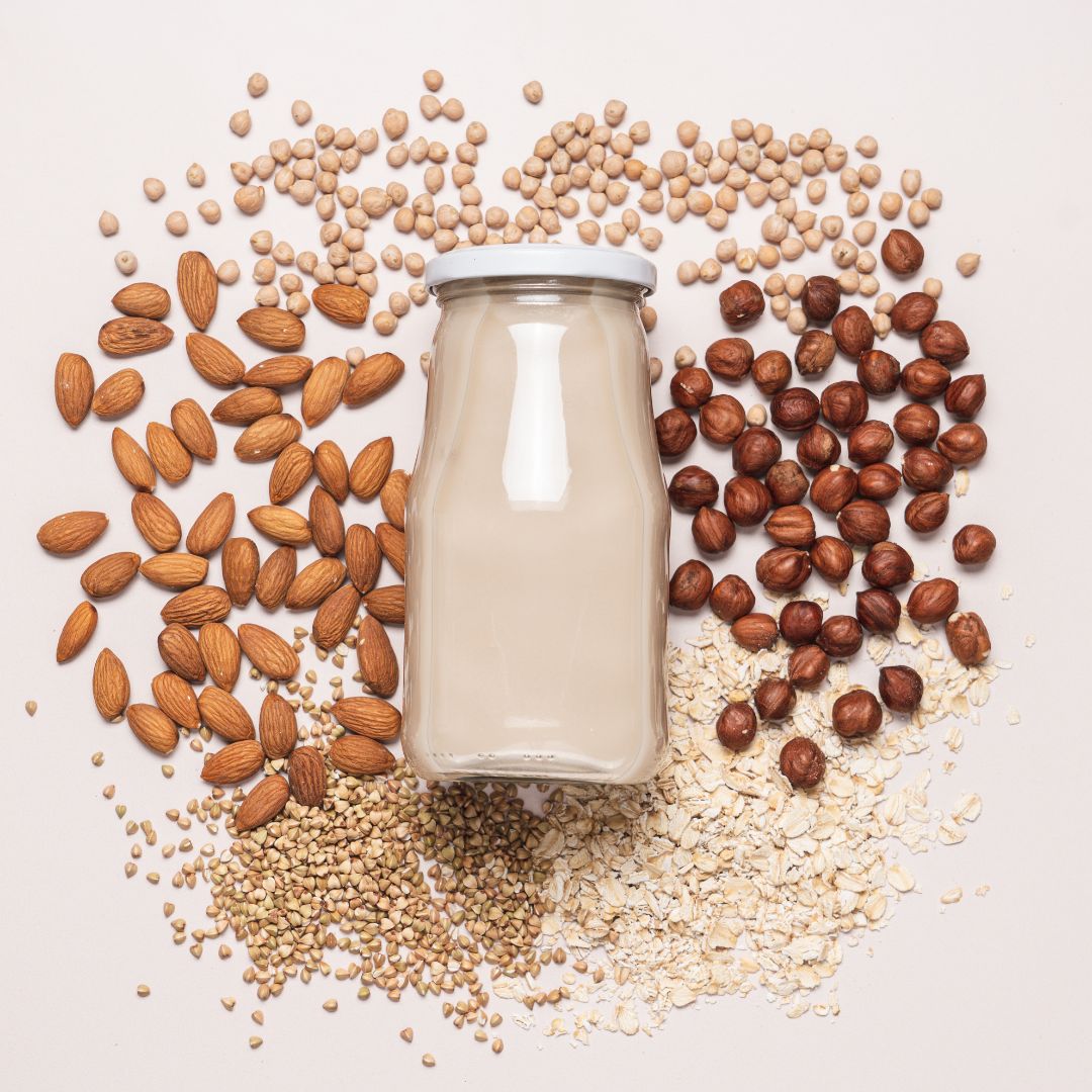 น้ำเต้าหู้ใส่ธัญพืช